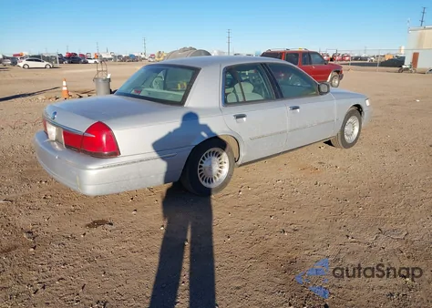 2001 Mercury Grand Marquis Ls из США, поврежденный, VIN 2MEFM75W91X686268